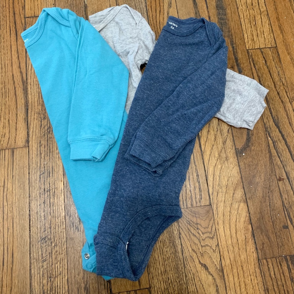 Carters 3 Pack Long sleeve